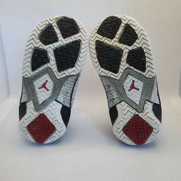 Nike Baby Air Jordan XX2 PE 317144-161 White Black Red Basketball Shoes Size 6C - Picture 5 of 10